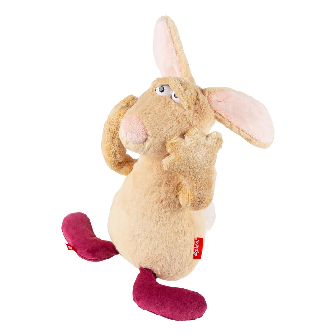 Sigikid Cuddly Formers knuffel konijn, achteraanzicht