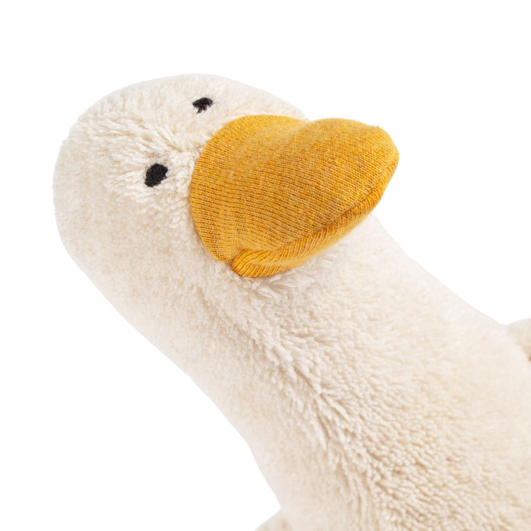 Sigikid Natural Friends muziekknuffel eend in volledig aanzicht