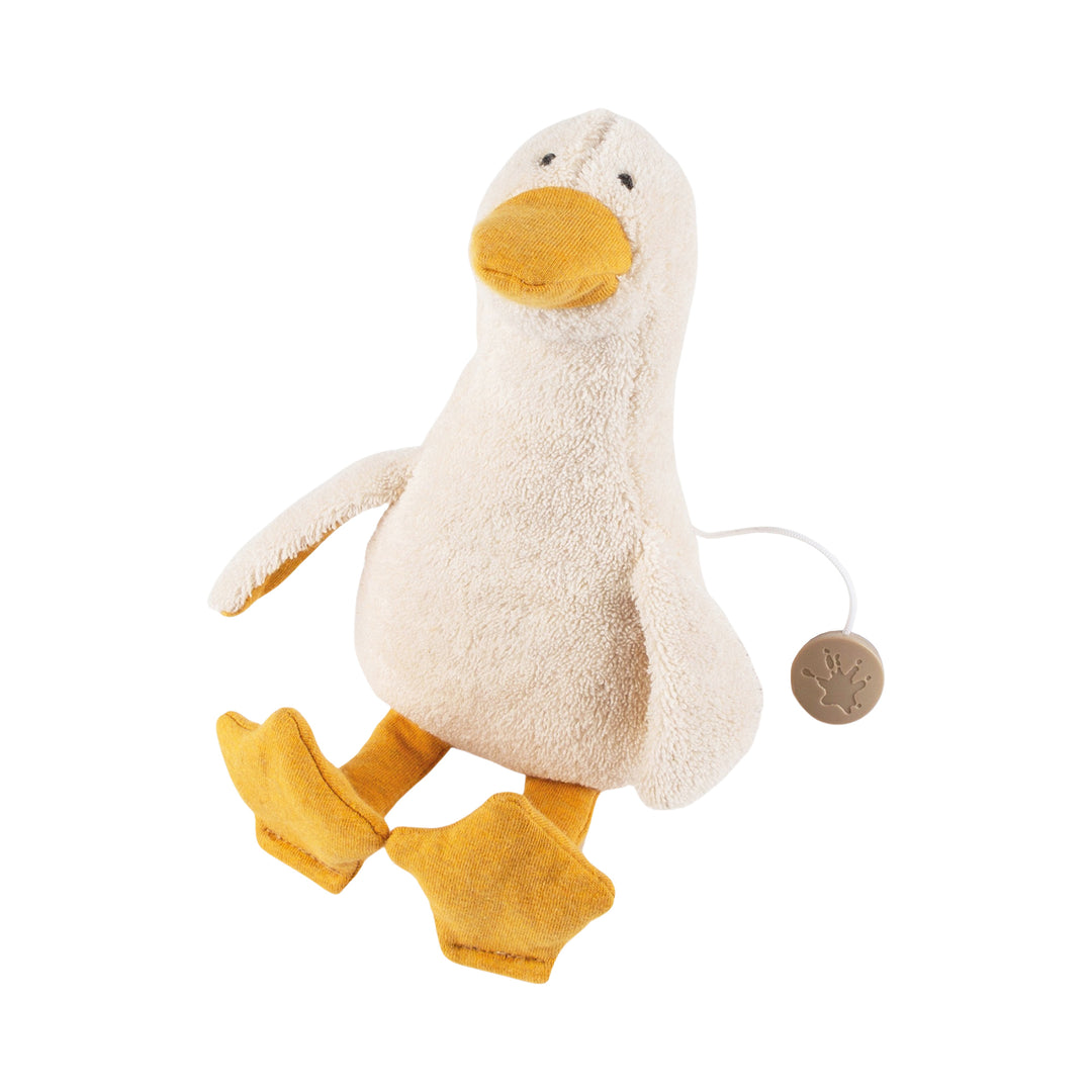 Sigikid Natural Friends Muziekknuffel Eend | 26 cm