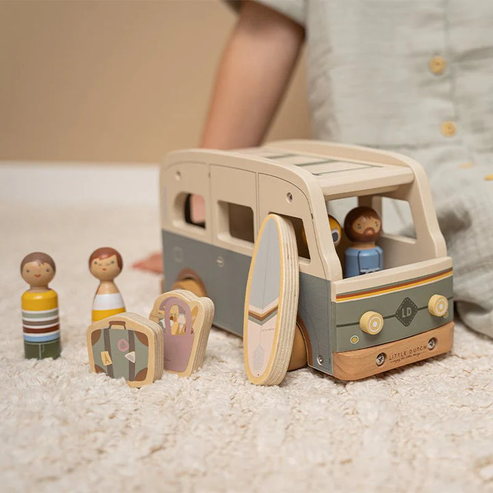 Little Dutch | Houten Vintage Camper | 18+ mnd