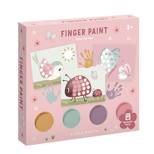 Little Dutch | Vingerverfset - Roze - Fairy Garden | 3+