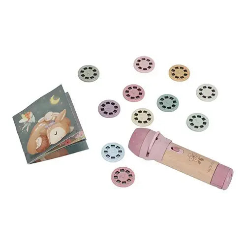 Little Dutch | Bedtime Stories Projector | Roze | 4+