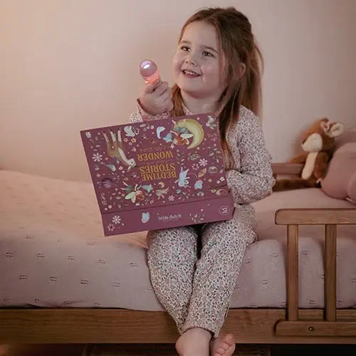 Little Dutch | Bedtime Stories Projector | Roze | 4+