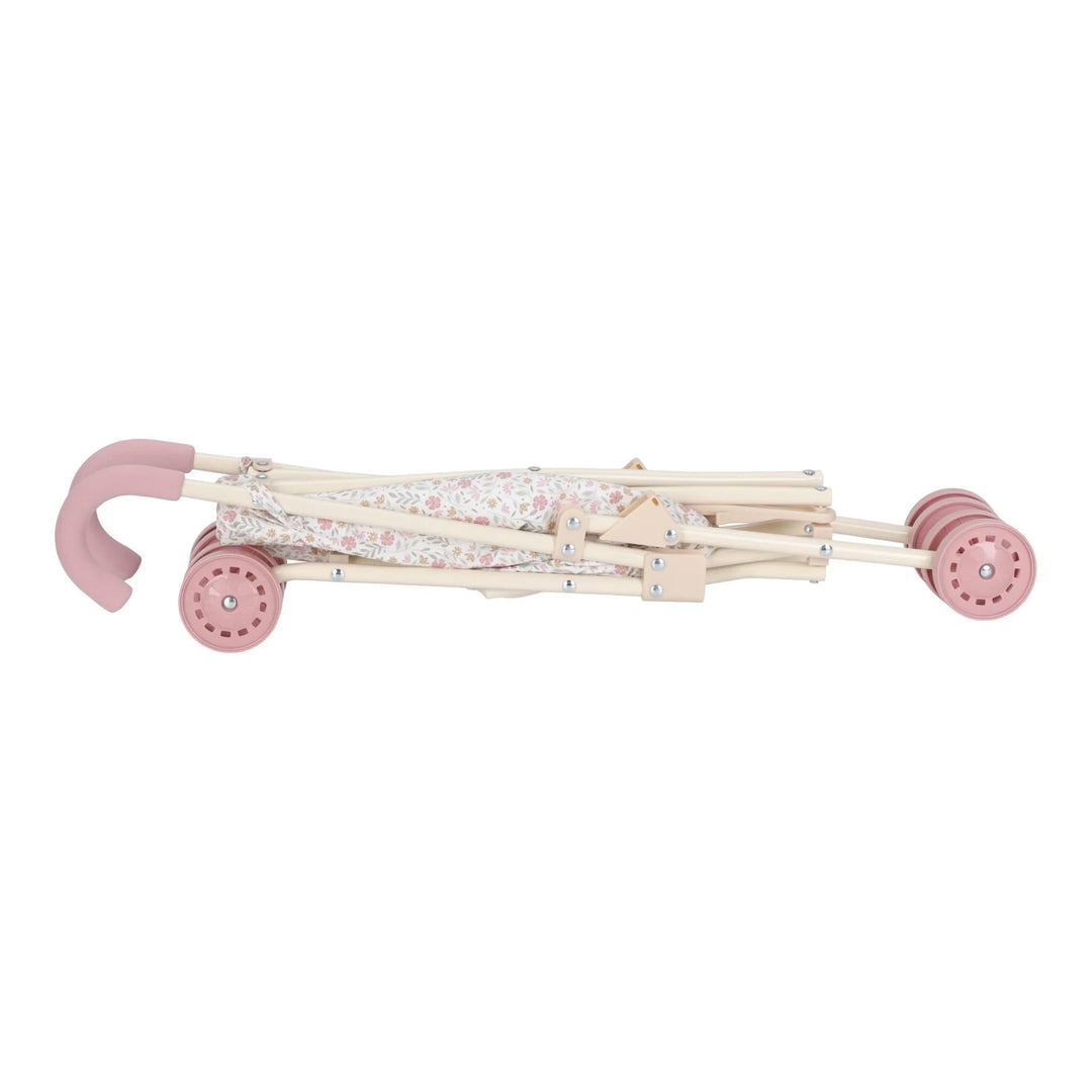 Little Dutch | Poppenbuggy | Soft Flowers | 3+