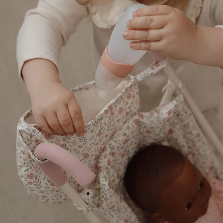 Little Dutch | Poppenbuggy | Soft Flowers | 3+