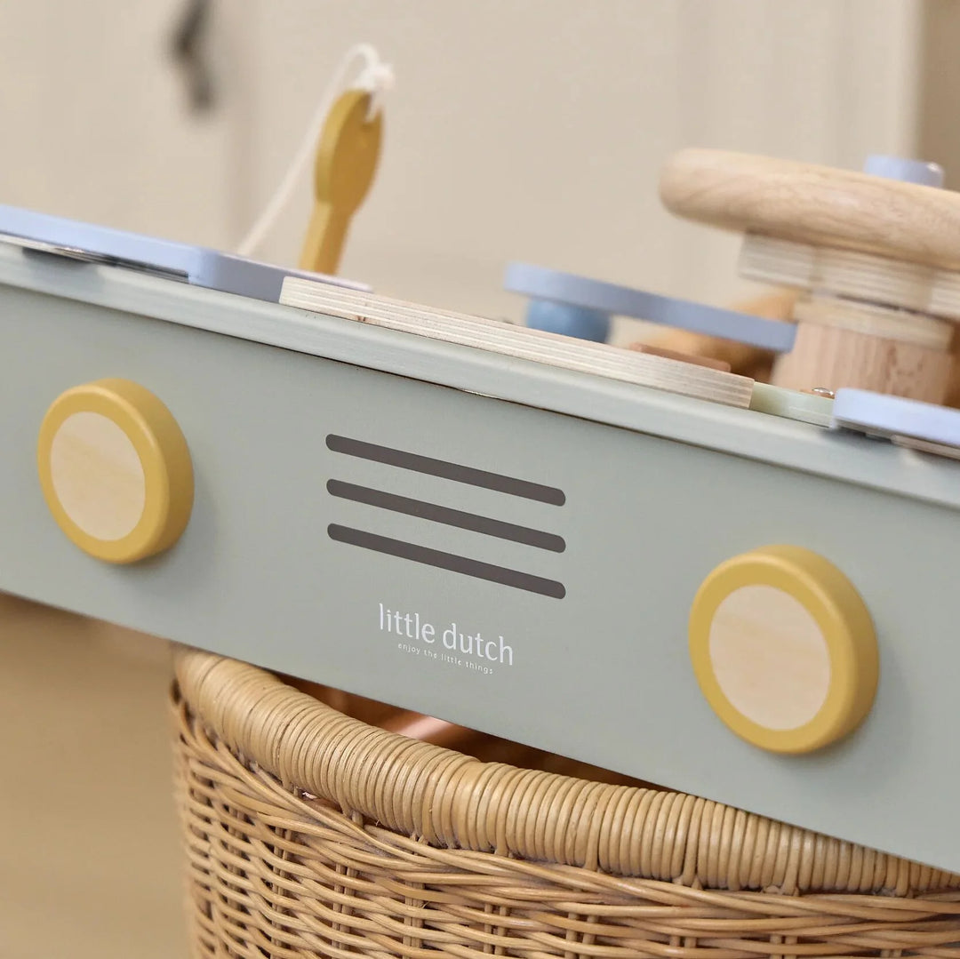 Little Dutch | Houten Autostuur | 2+