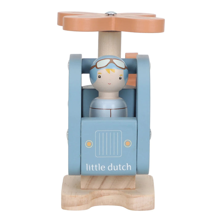 Little Dutch | Houten Helikopter | 3+