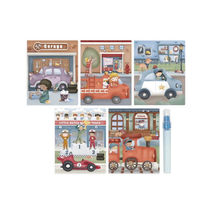 Little Dutch | Waterkleurboek | Jim | 2+