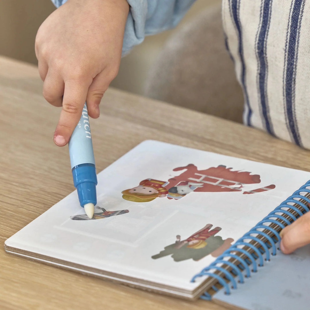 Little Dutch | Waterkleurboek | Jim | 2+