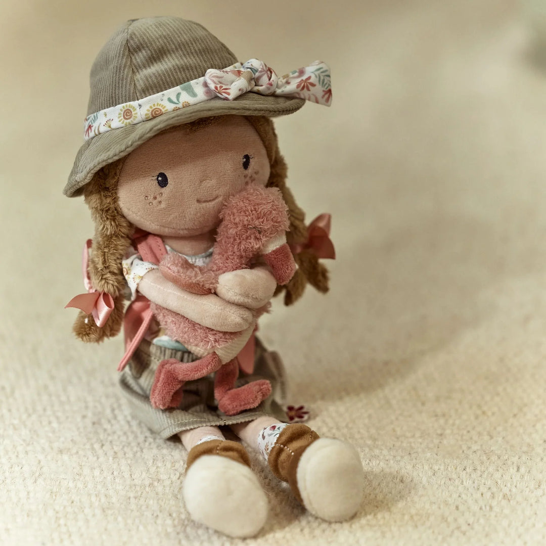 Little Dutch | Stoffen Knuffelpop | Ranger Rosa | 1+