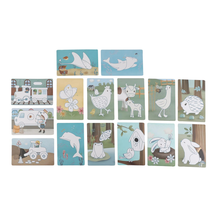 Little Dutch | Tekentablet Safari | Blauw