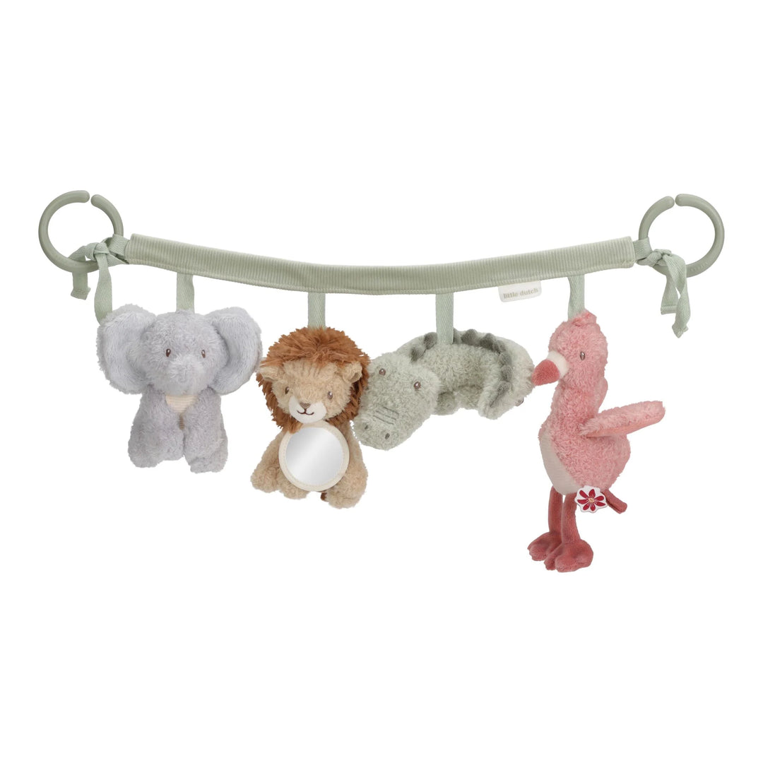 Little Dutch | Safari Friends | Wagenspanner | 35 cm | 1+