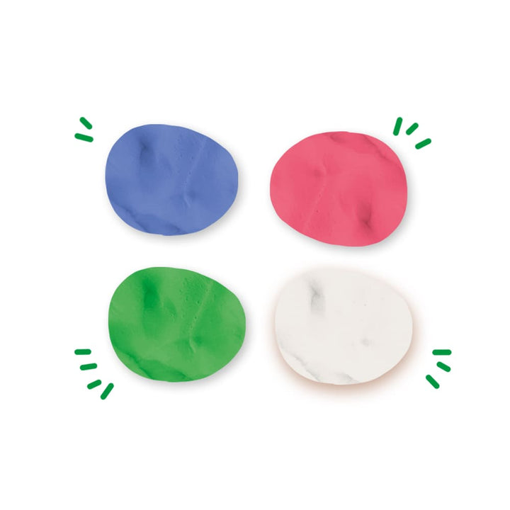 SES Feel Good Relax-klei in lila, roze, groen en wit