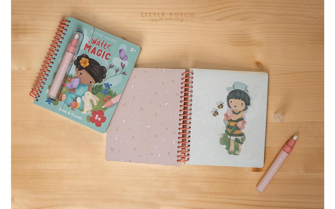 Little Dutch | Waterkleurboek | Rosa | 2+