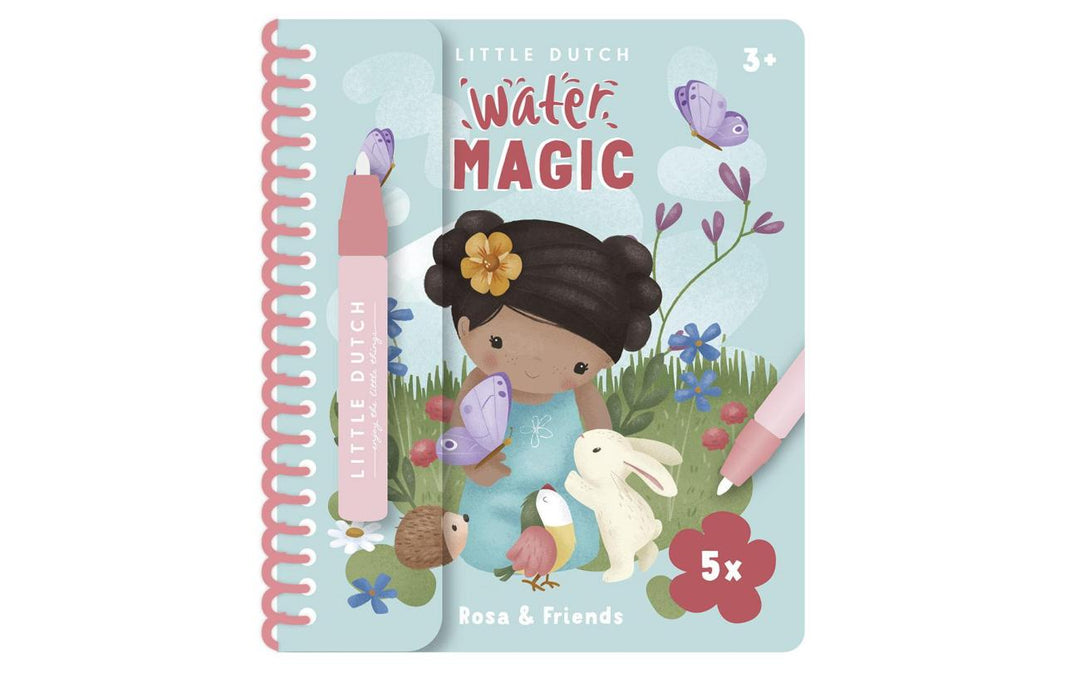 Little Dutch | Waterkleurboek | Rosa | 2+