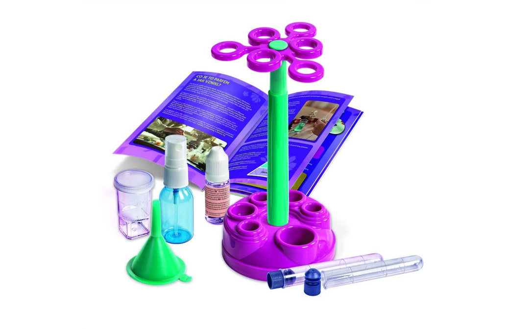 Clementoni – laboratoire avec flacons et pipette