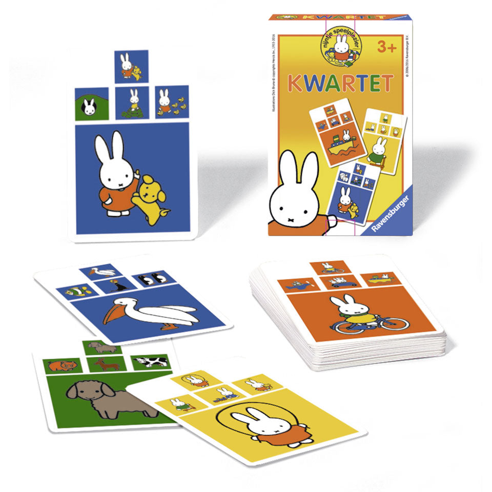 Ravensburger | nijntje ontdekt de wereld | Kwartet | 3+