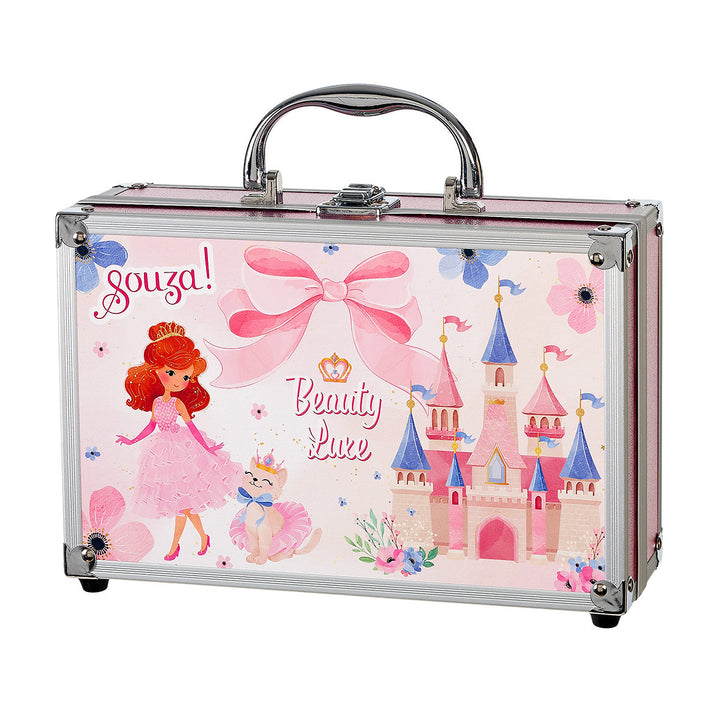 Souza Princess beauty case with make-up, closed without product band.
