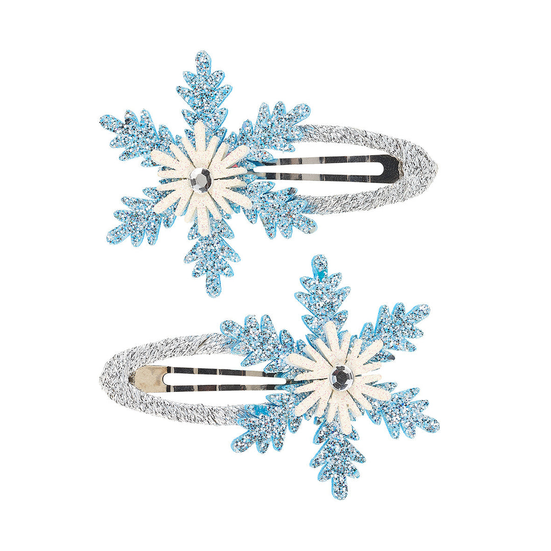 Souza Aspen blue hair clips, 2 pieces