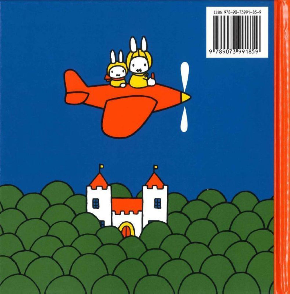 Dick Bruna Nijntje vliegt kinderboek achterkant