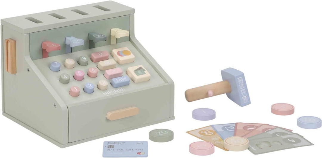 Little Dutch | Houten Kassa met Scanner | 3+