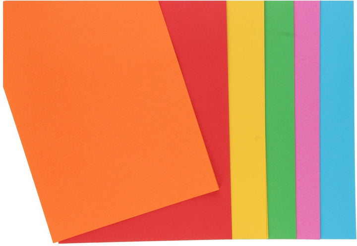 Blok met 48 vel gekleurd papier | A4 | 21 x 29.7 cm