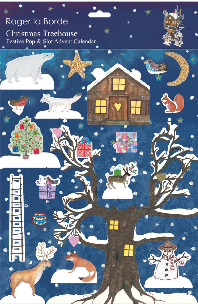 Calendrier de l’Avent Pop & Slot Treehouse Blue