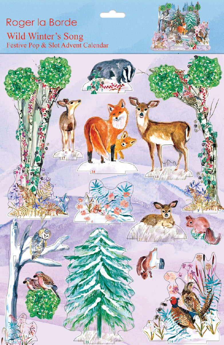 Calendrier de l’Avent Pop & Slot Wild Winter's Song Large