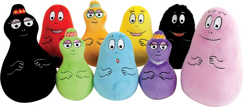 Squishy | Familie Barbapapa | 9-delig | 15 cm | 0+