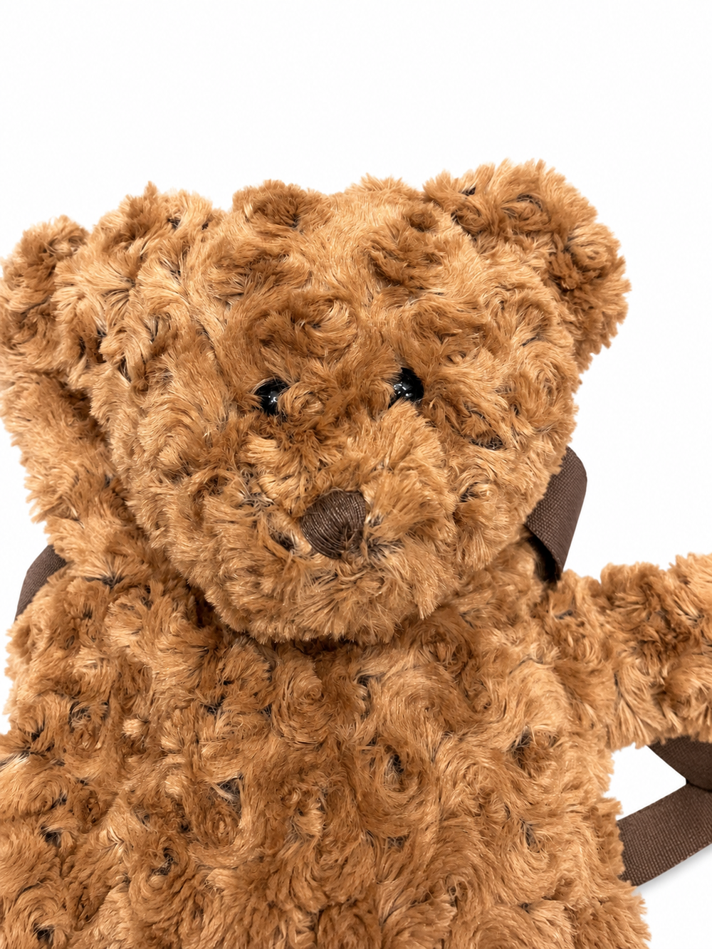 Pluche rugzak | 42 cm | Bruine beer