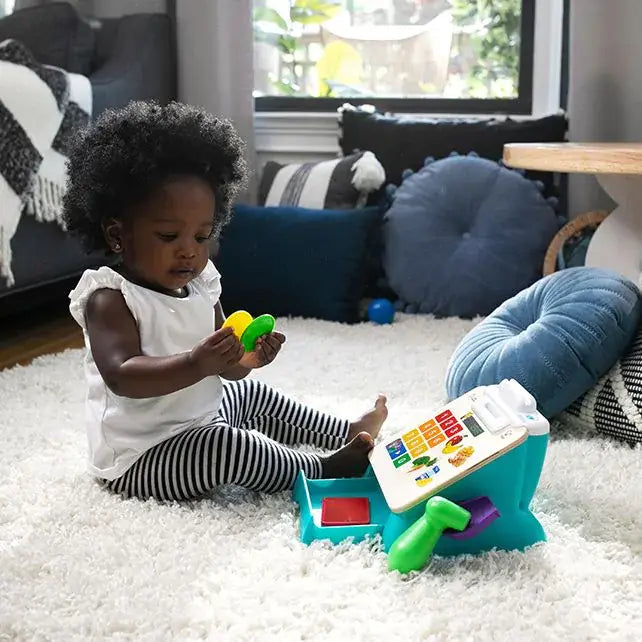 Hape | Baby Einstein | Magic touch | Counting Cash Register | Counts in English, Spanish, French, and German | 1+