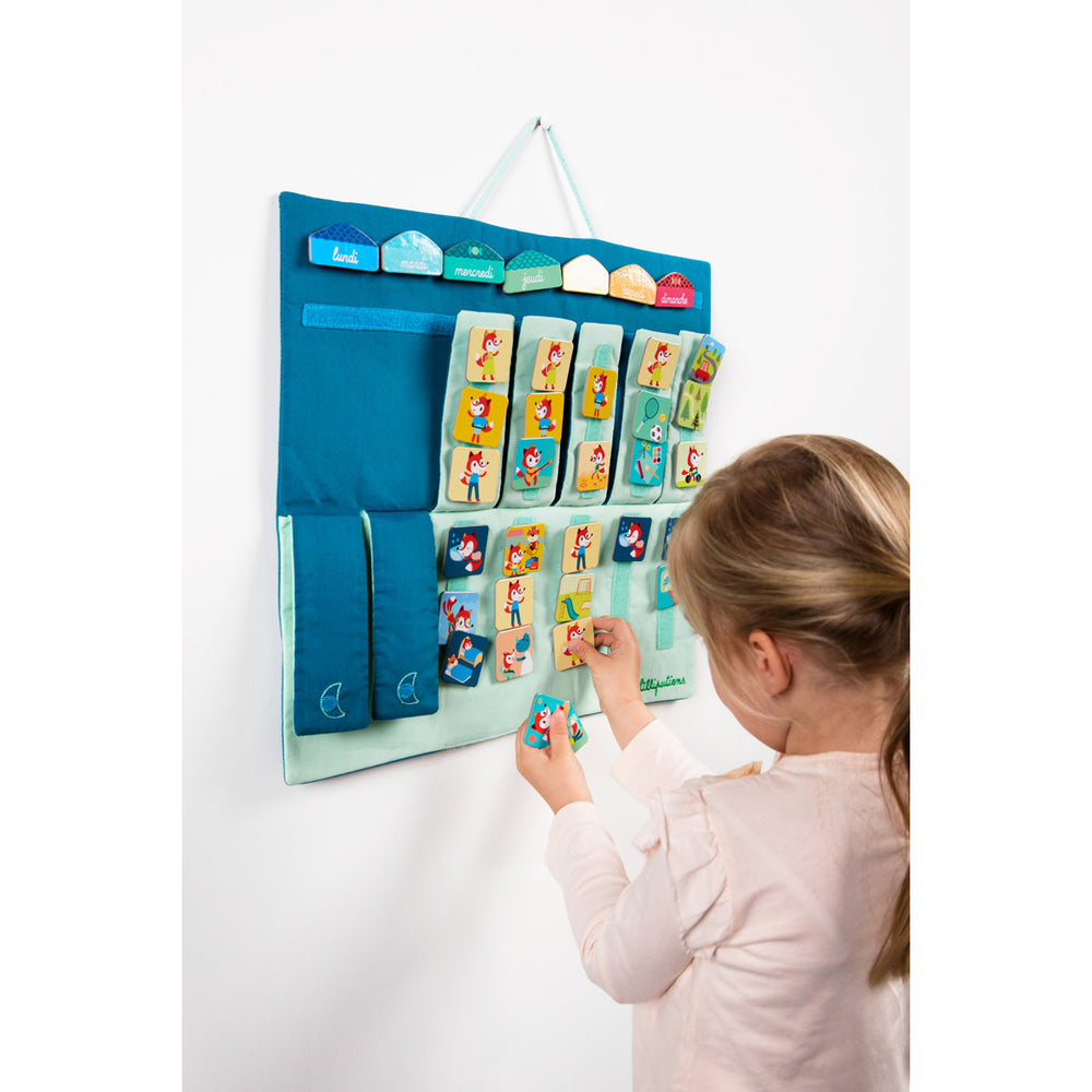 Lilliputiens | Mijn weekplanner | 45 x 39 cm | 4+