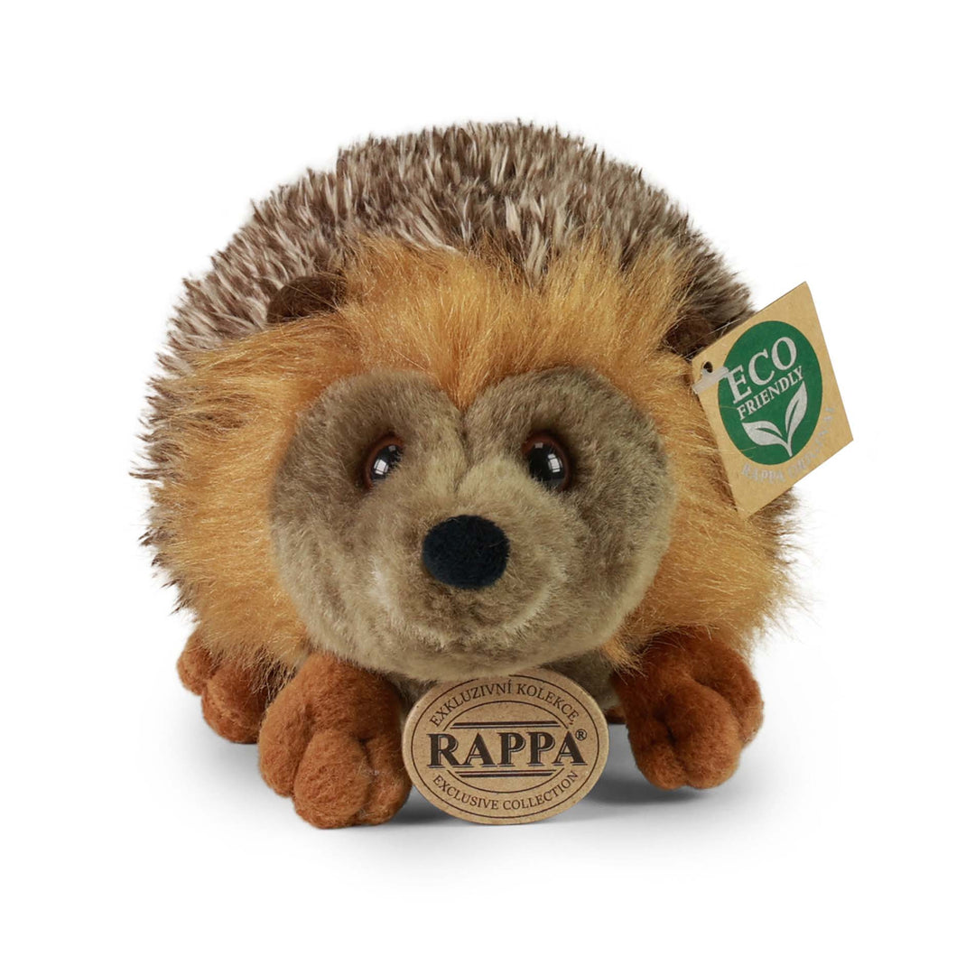 Vorderansicht des braunen Rappa ECO-Plüschigels, 23 cm
