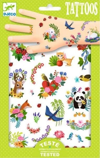 Djeco | Body Art | Tattoos | Happy Spring | 3+