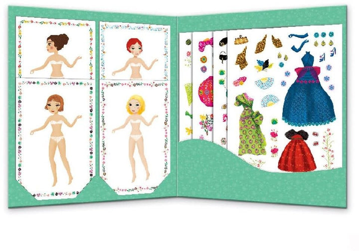Djeco | Stickers &amp; Paperdolls | Massive Fashion | 4-8 jaar
