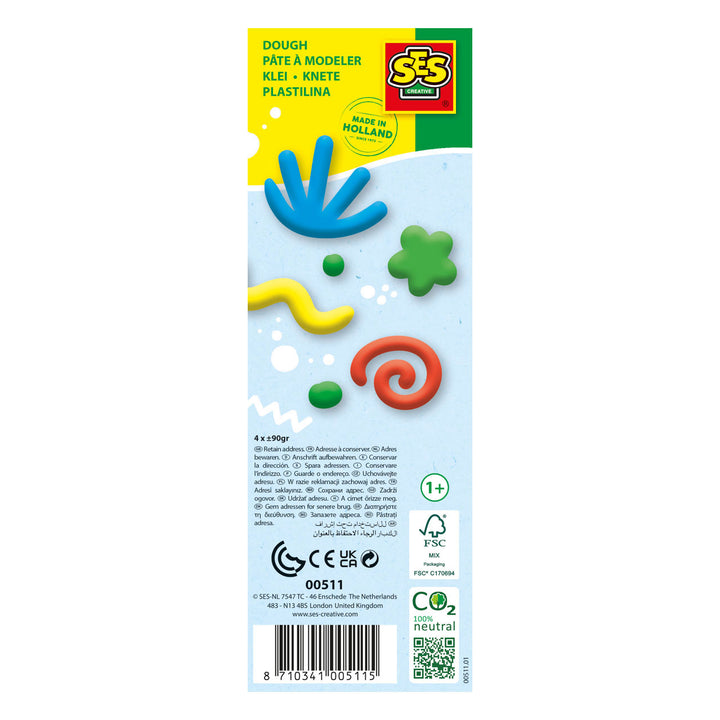 Dos de l’emballage SES Feel Good Pure avec informations produit