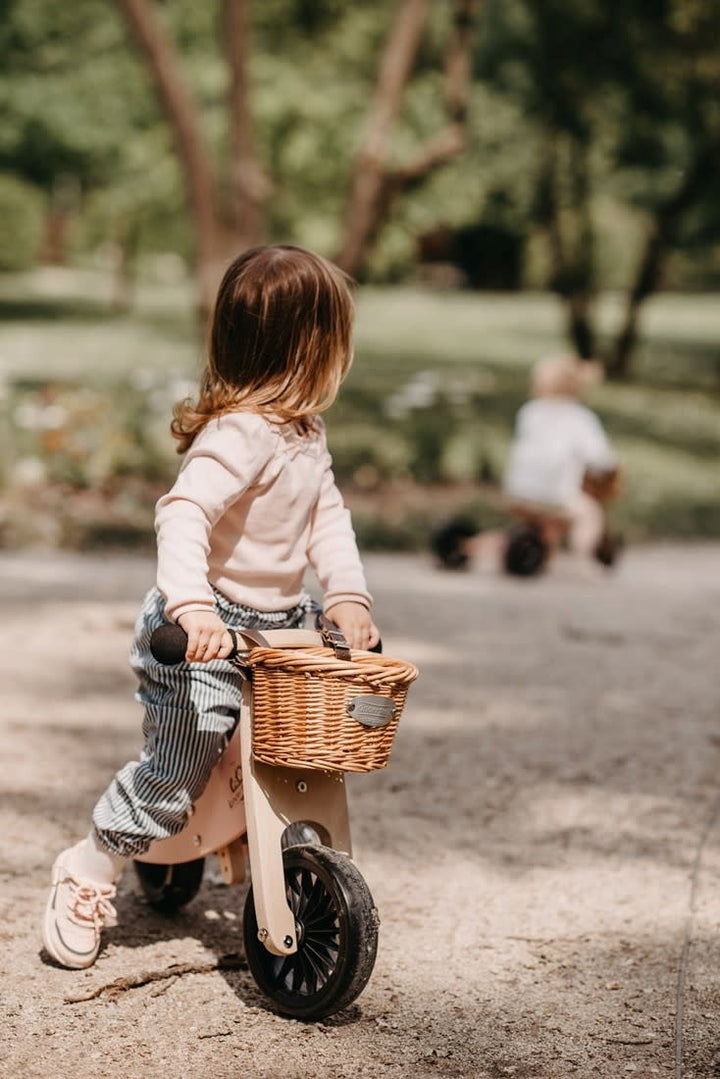 Kinderfeets | Tiny Tot Plus | 2  in 1 | Tricycle/Balance Bike | Rose | + 18 mnd