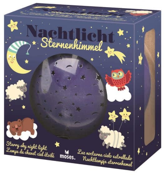 Moses | Starry Sky Night Light | 14 x 7.8 cm | excl. 3 x AA Battery