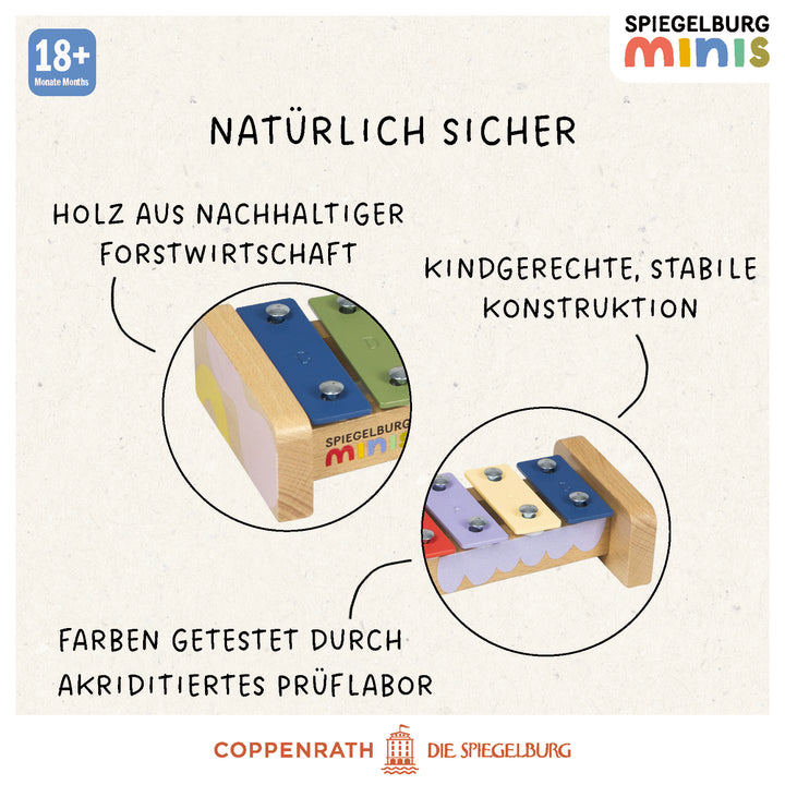 Spiegelburg Minis glockenspiel, additional product view