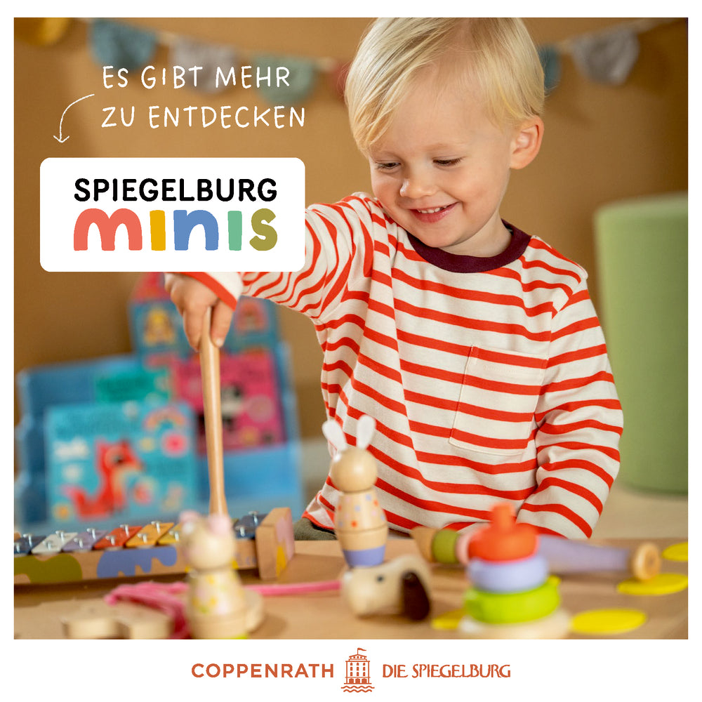 Spiegelburg Minis glockenspiel, side view