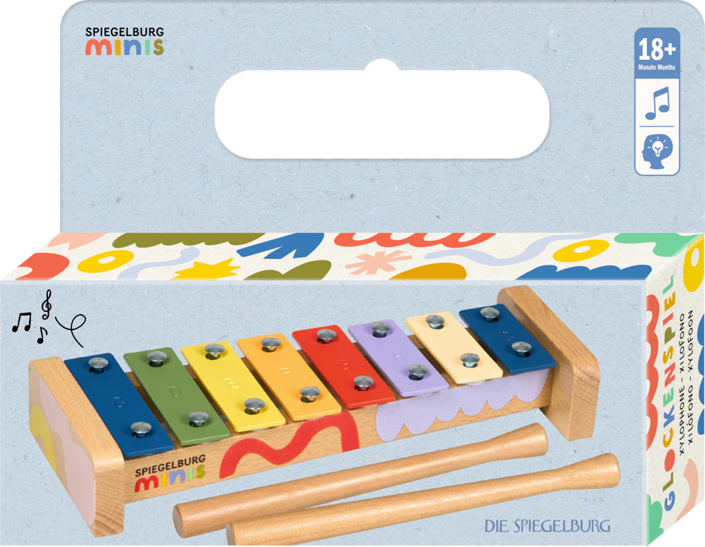 Spiegelburg Minis glockenspiel with wooden beaters