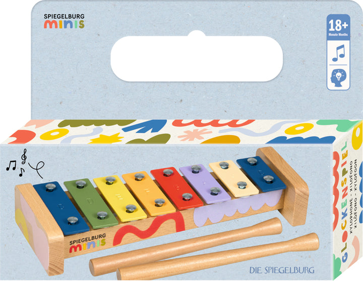 Spiegelburg Minis glockenspiel with wooden beaters