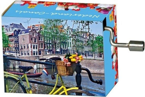 Fridolin | Muziekmechaniek | Amsterdam | Bike | Tulips from Amsterdam