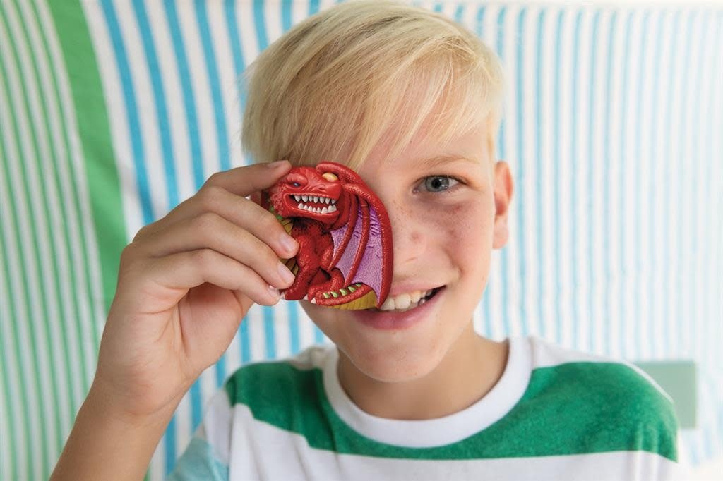 4M | Creatief | Gips Gieten en Verven | Dragons | 5+ - Kleine Eland