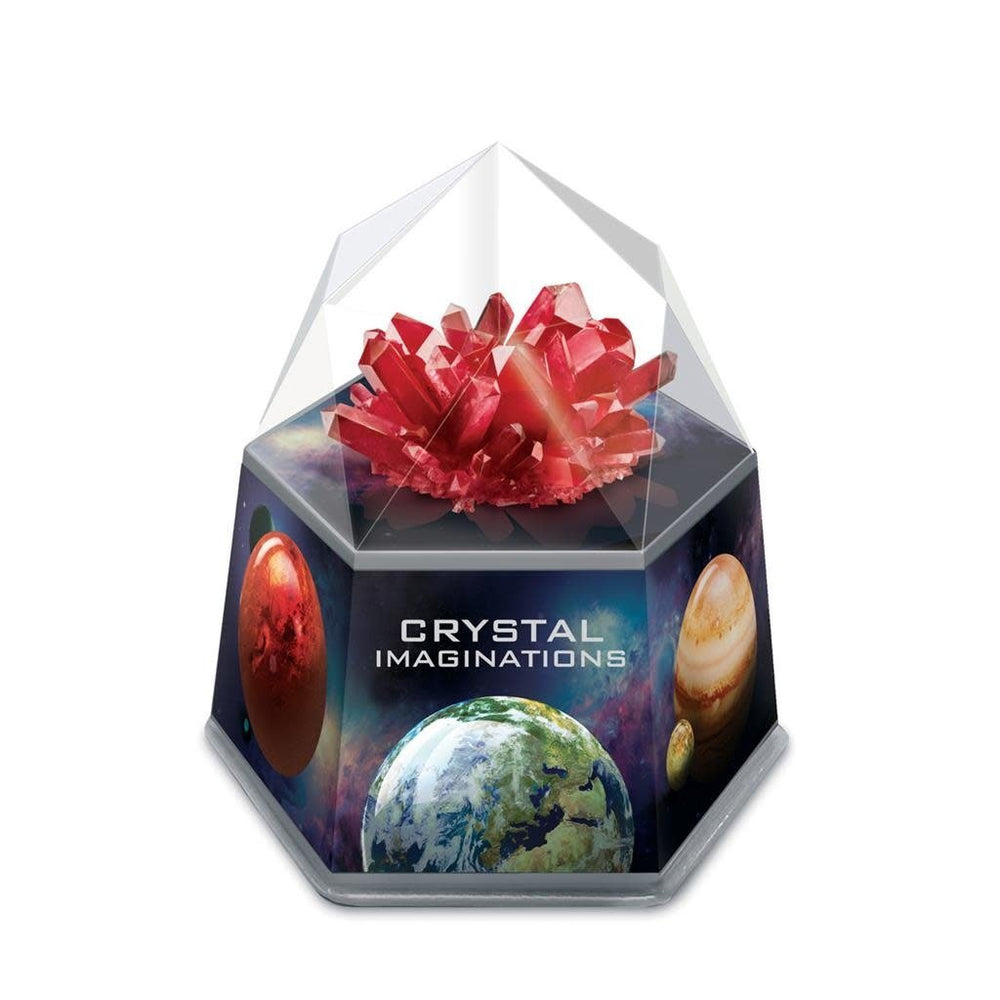 4M | Crystal Growing | Crystal Imaginations | Rood | 9 cm | 10+ - Kleine Eland