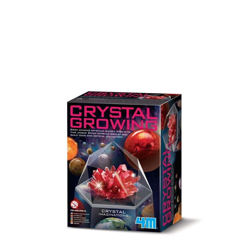 4M | Crystal Growing | Crystal Imaginations | Rood | 9 cm | 10+ - Kleine Eland