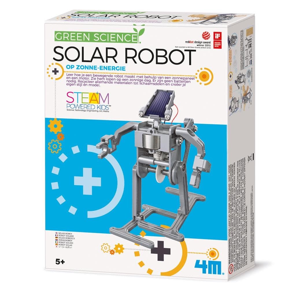 4M | Green Science | Zonne-robot | 5+ - Kleine Eland