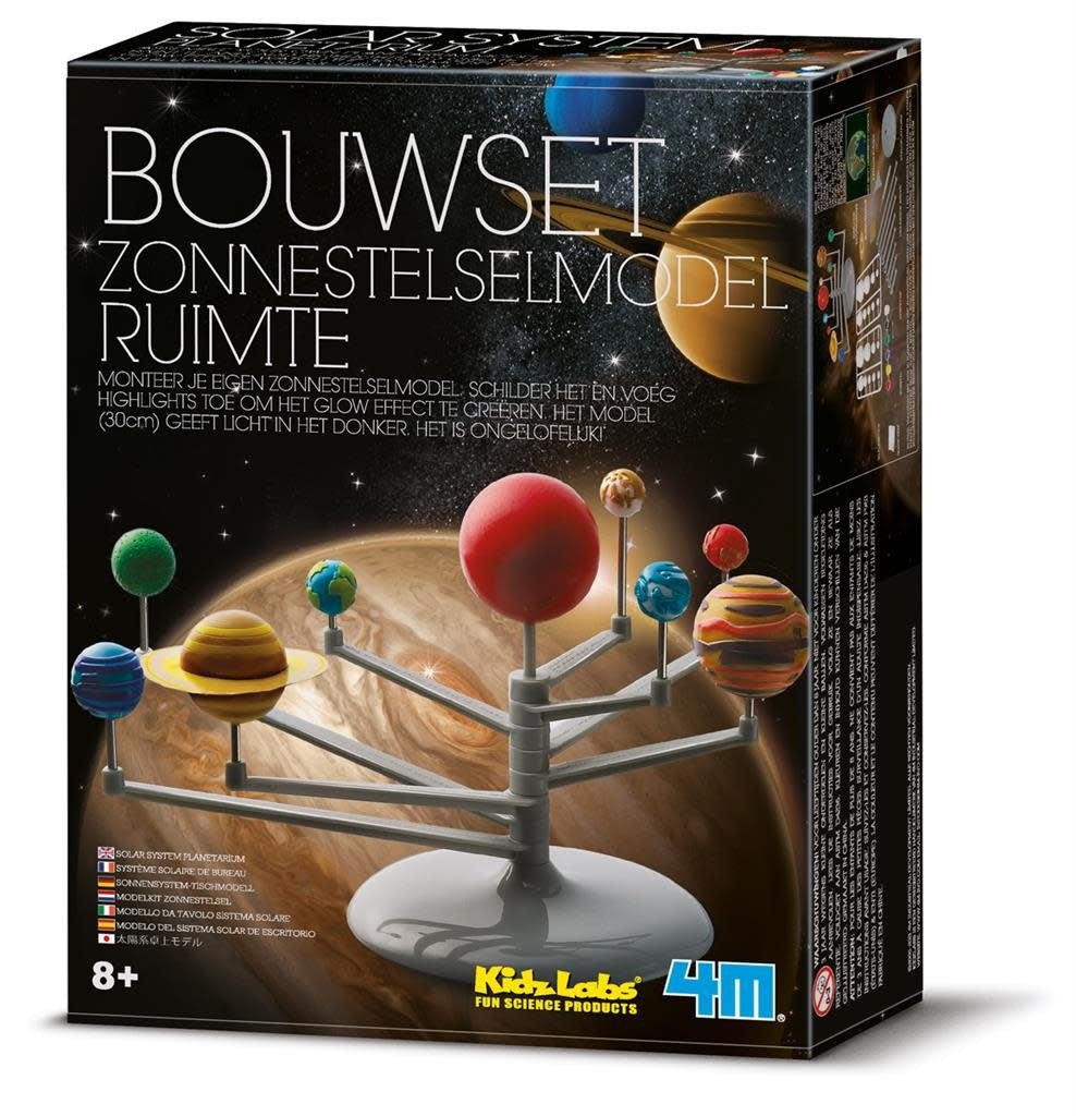 4M | KidzLabs | Bouwset Zonnestelsel | 8+ - Kleine Eland