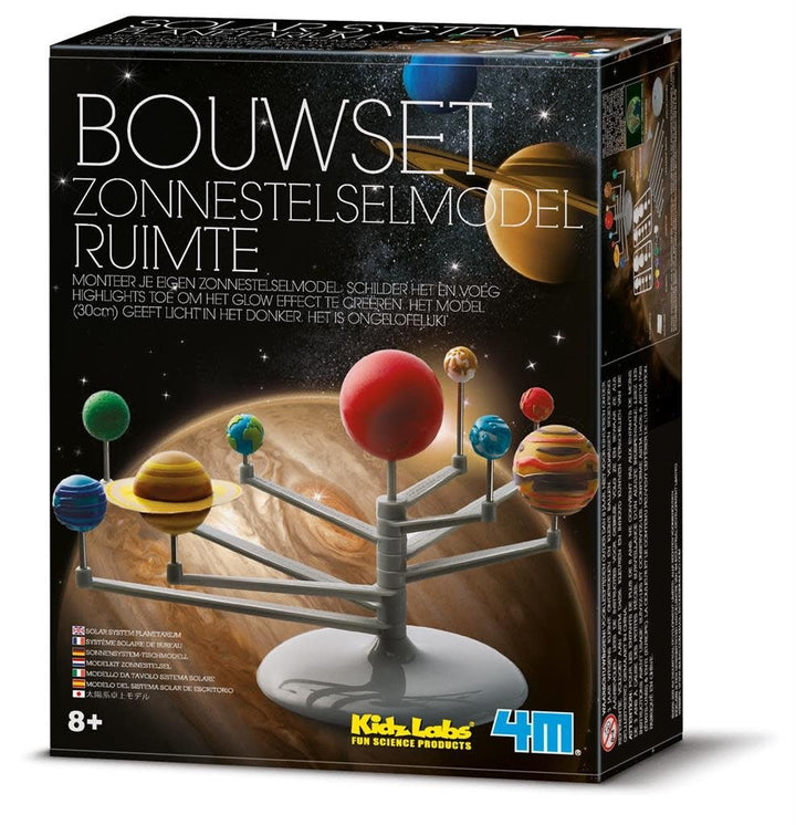 4M | KidzLabs | Bouwset Zonnestelsel | 8+ - Kleine Eland