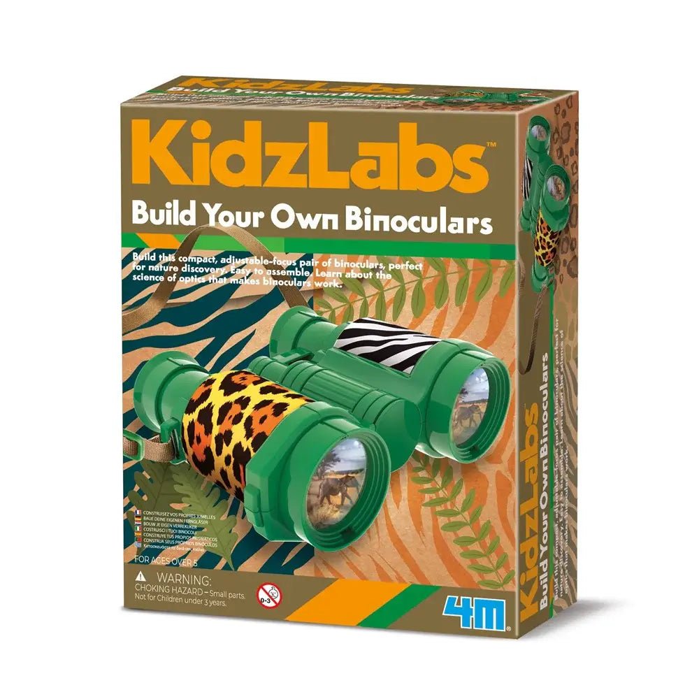 4M | KidzLabs | Build Your Own Binoculars | 5+ - Kleine Eland